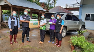 นพ.สสจ.น่าน และ รอง นพ.สสจ. เยี่ยมพื้นที่ประสบอุทกภัย อ.เวียงสา (รพ.สต.น้ำปั้ว/ รพ.สต.ไหล่น่าน)